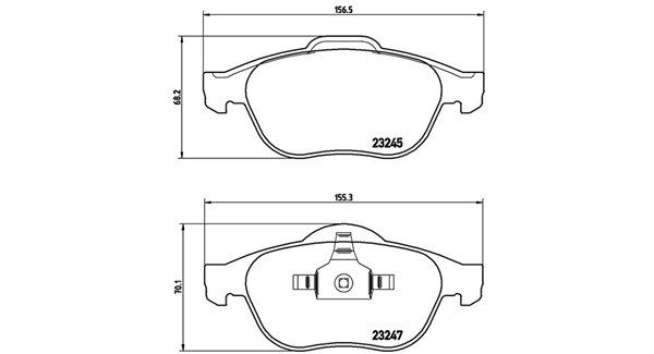 MAGNETI MARELLI stabdžių trinkelių rinkinys, diskinis stabdys 363700468030